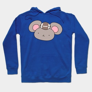 Football Mouse Face Hoodie